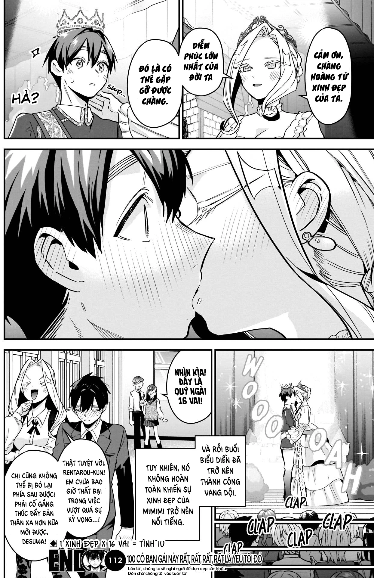 kimi no koto ga dai dai dai dai daisuki na 100-ri no kanojo chapter  112 - Next chapter  113