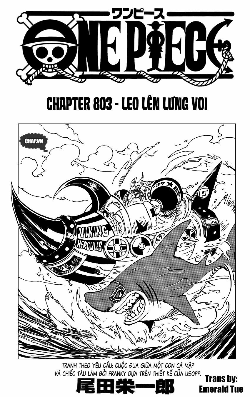 đảo hải tặc chapter 803 - Trang 2